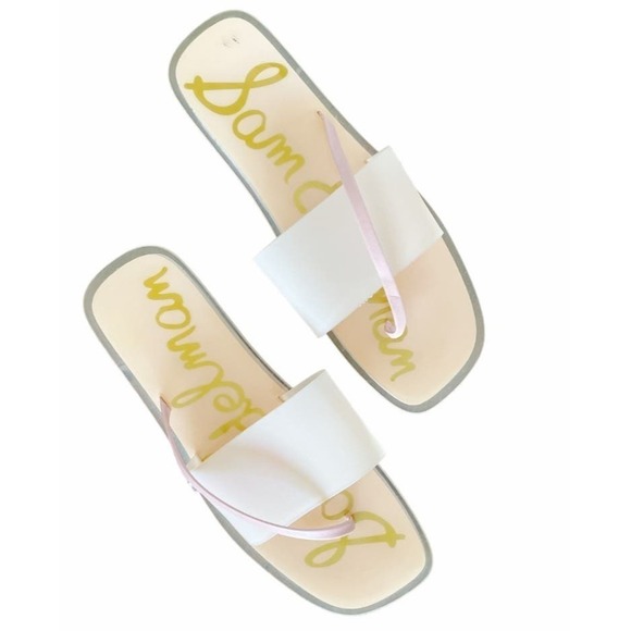 Sam Edelman Luciana Pink Flesh Flip Flop Sandals Size 10 - Picture 6 of 7